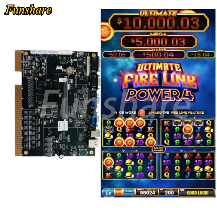 Игровой автомат Fire Link Power 4 в 1, игровой автомат с монетами, комплекты программных плат
Игровой автомат Fire Link Power 4 в 1, игровой автомат с монетами, комплекты программных плат