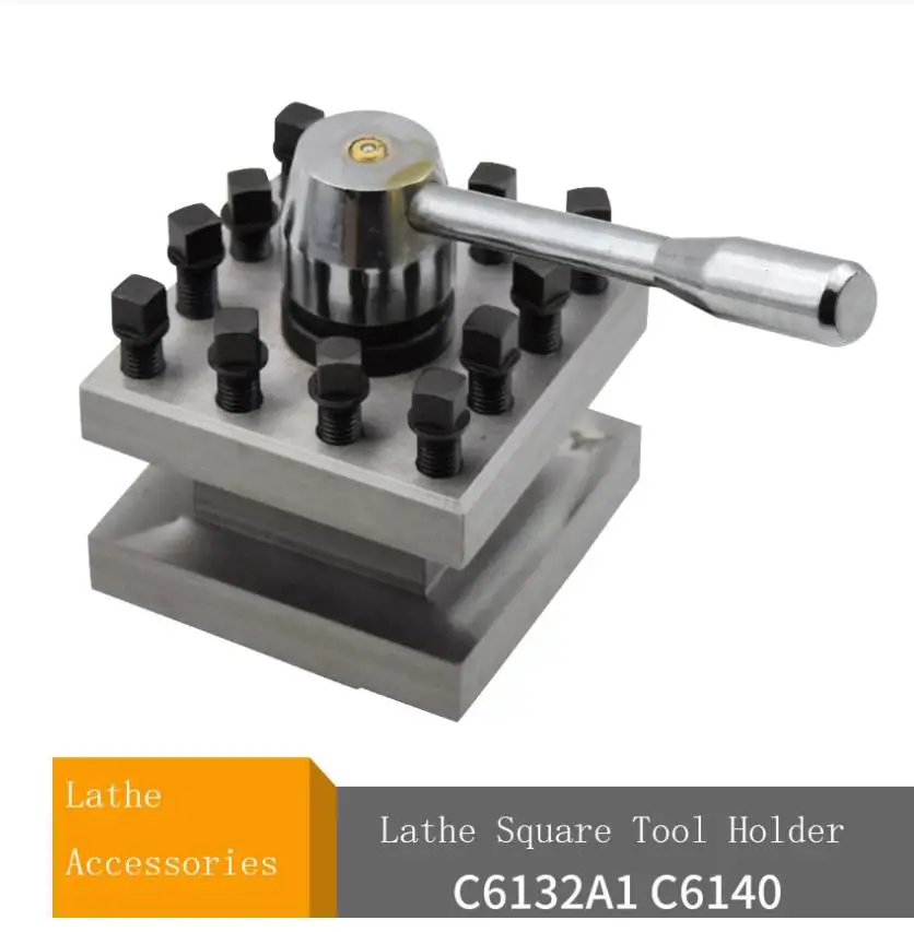 New Tool Holder C6132A1/C6140 Lathe Accessories Parts Square Tool Post Screw Square Tool Station 1PC
New Tool Holder C6132A1/C6140 Lathe Accessories Parts Square Tool Post Screw Square Tool Station 1PC