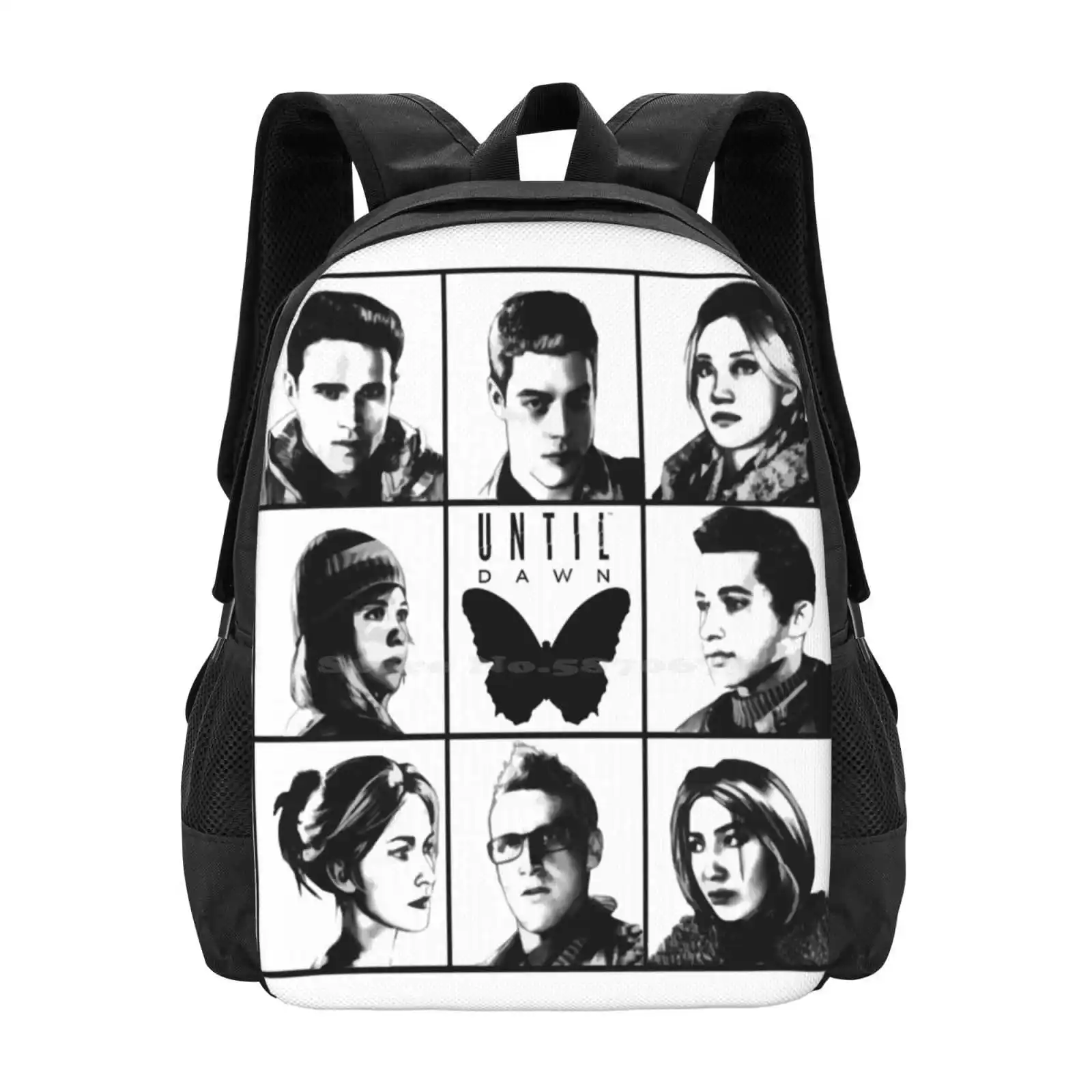 Until Dawn-Main Characters School Bags For Teenage Girls Laptop Travel Bags Until Dawn Ps4 Horror Game Hayden Panettiere Sam
Until Dawn-Main Characters School Bags For Teenage Girls Laptop Travel Bags Until Dawn Ps4 Horror Game Hayden Panettiere Sam