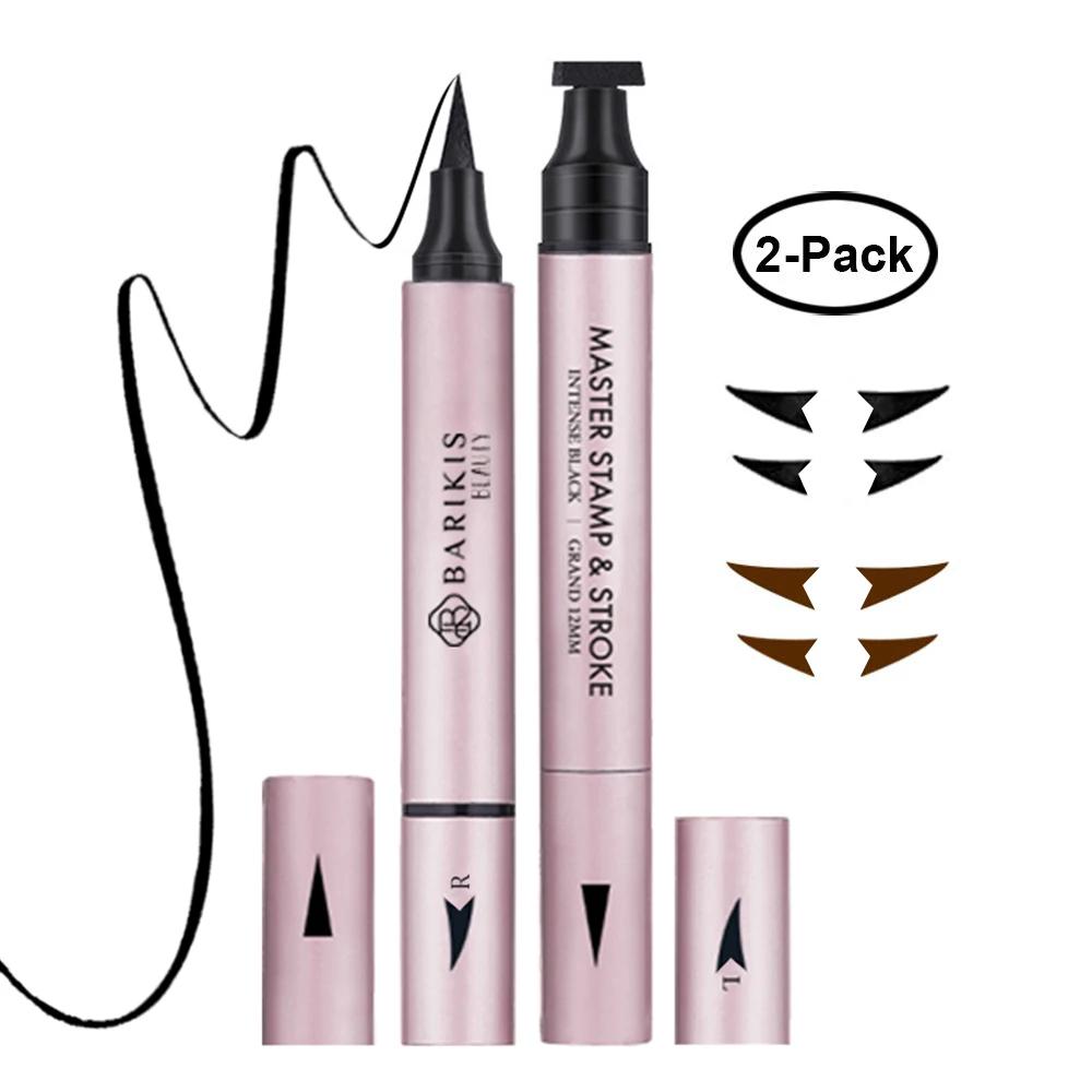 2in1 Wing Eyeliner Stamp Liquid Eyeliner Pencil Triangle Seal Eye Liner Cat Style Stamp Eye Makeup 2 Pens
2in1 Wing Eyeliner Stamp Liquid Eyeliner Pencil Triangle Seal Eye Liner Cat Style Stamp Eye Makeup 2 Pens