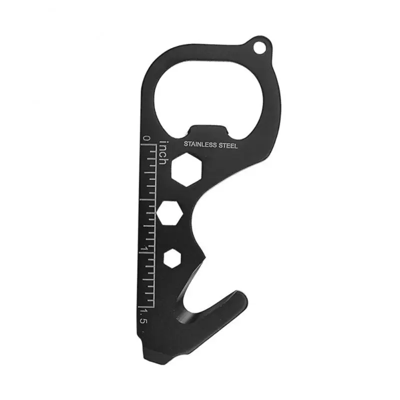 Dark Silver Contactless Door Opener Door Opener Multi Function Card Tool Corrosion-resistant Camp Card Tool Multi Function Tool
Dark Silver Contactless Door Opener Door Opener Multi Function Card Tool Corrosion-resistant Camp Card Tool Multi Function Tool