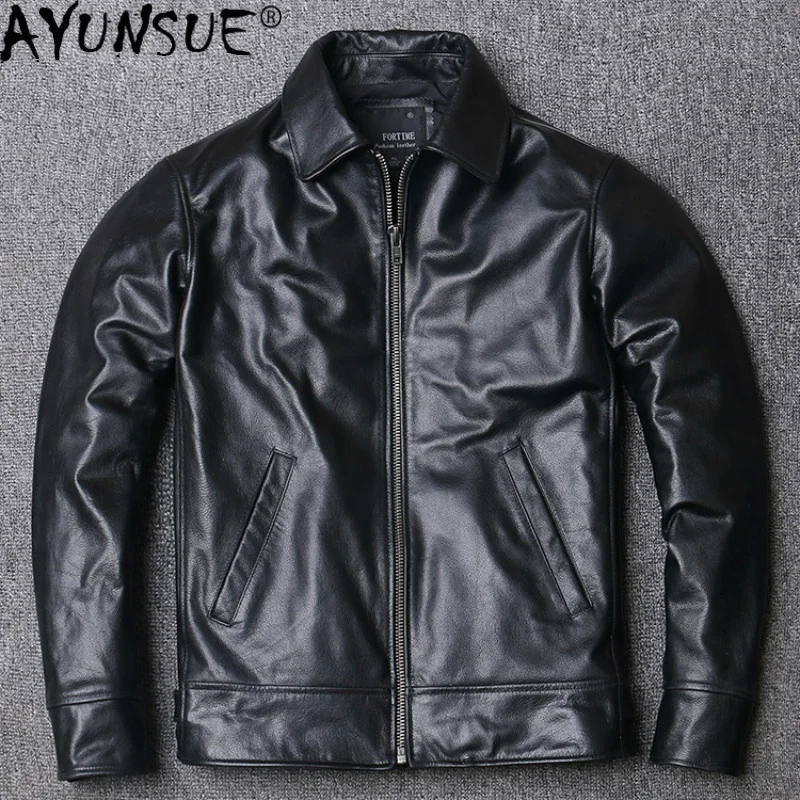 Men's Coat High quality Genuine 2023 Plus New Cow Spring Soft Real Leather Jacket Jackets Men Size Short 100%
Men's Coat High quality Genuine 2023 Plus New Cow Spring Soft Real Leather Jacket Jackets Men Size Short 100%