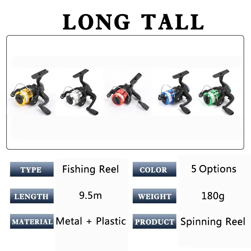 Line Crank With Spinning Reel Large Reels Fishing Line Casting Folding Roller Diameter For Fishing Wheel 60m Ultralight Bait 
Line Crank With Spinning Reel Large Reels Fishing Line Casting Folding Roller Diameter For Fishing Wheel 60m Ultralight Bait