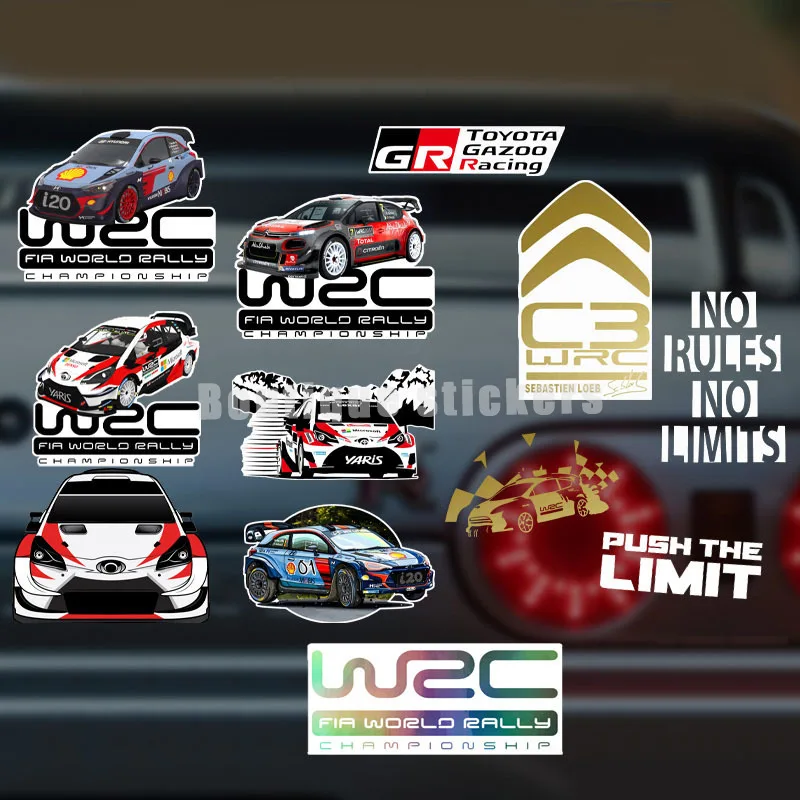 Creative Die Cut Stickers WRC Race I20 C3 PVC Vinyl Car Stickers Motorcycle Racing Helmet Car Model Decals
Creative Die Cut Stickers WRC Race I20 C3 PVC Vinyl Car Stickers Motorcycle Racing Helmet Car Model Decals