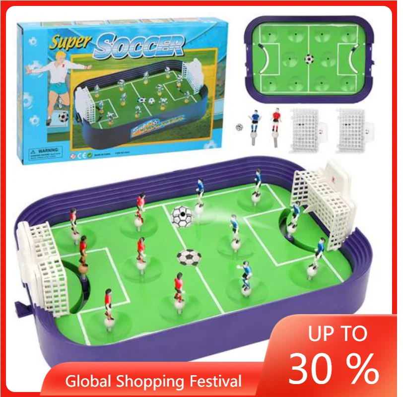 Mini Table Soccer Set Children Sports Toy Football Game Desktop Soccer Field Model Kids Boys Soccer Toy Fun Gift Foosball Men
Mini Table Soccer Set Children Sports Toy Football Game Desktop Soccer Field Model Kids Boys Soccer Toy Fun Gift Foosball Men