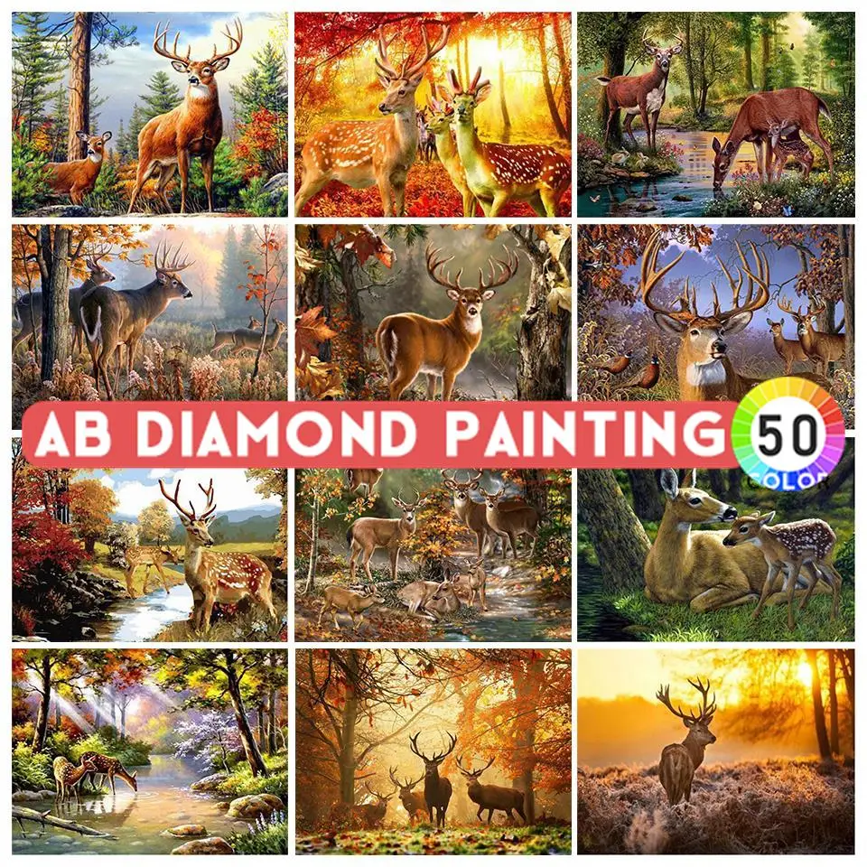 AB сверла 5D DIY алмазная живопись животное лось квадратный алмаз вышивка крестиком набор мозаика художественная картина росписи украшение до... 
AB сверла 5D DIY алмазная живопись животное лось квадратный алмаз вышивка крестиком набор мозаика художественная картина росписи украшение до...