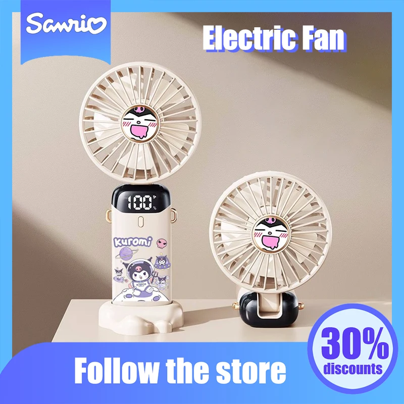 Kawaii Sanrio Anime Electric Fan Cute Kuromi Cartoon Summer Cool Digital Display Electric Fan Originality Children Gifts
Kawaii Sanrio Anime Electric Fan Cute Kuromi Cartoon Summer Cool Digital Display Electric Fan Originality Children Gifts