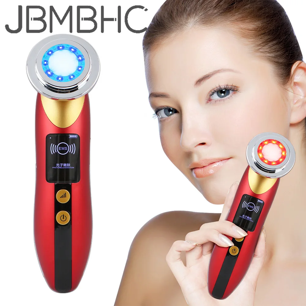 Ultrasonic Beauty Devices Face Massager EMS Microcurrents SPA Face Lift Machine Red&Blue Light Therapy Skin Care Beauty Products
Ultrasonic Beauty Devices Face Massager EMS Microcurrents SPA Face Lift Machine Red&Blue Light Therapy Skin Care Beauty Products