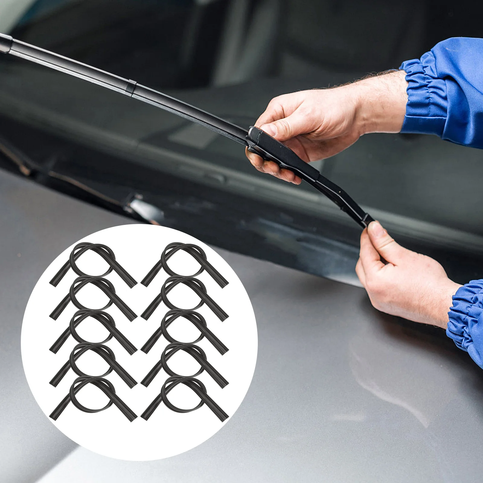 Wiper Strips Rubber Windshieldcar Strip Refillsreplacement Wipers Auto Automobile Frameless Silicone Refill Universal Insert
Wiper Strips Rubber Windshieldcar Strip Refillsreplacement Wipers Auto Automobile Frameless Silicone Refill Universal Insert