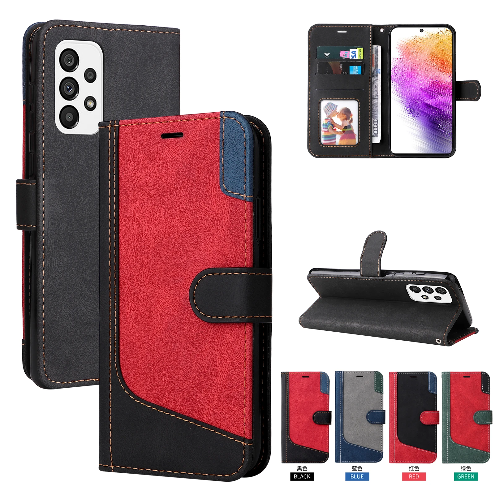 Magnetic Leather Flip Phone Bags For Galaxy S22 Ultra S21 FE S20 Plus S10E S9 S8 S7 Edge Note 20 10 9 8 Case Wallet Stand Cover
Magnetic Leather Flip Phone Bags For Galaxy S22 Ultra S21 FE S20 Plus S10E S9 S8 S7 Edge Note 20 10 9 8 Case Wallet Stand Cover
