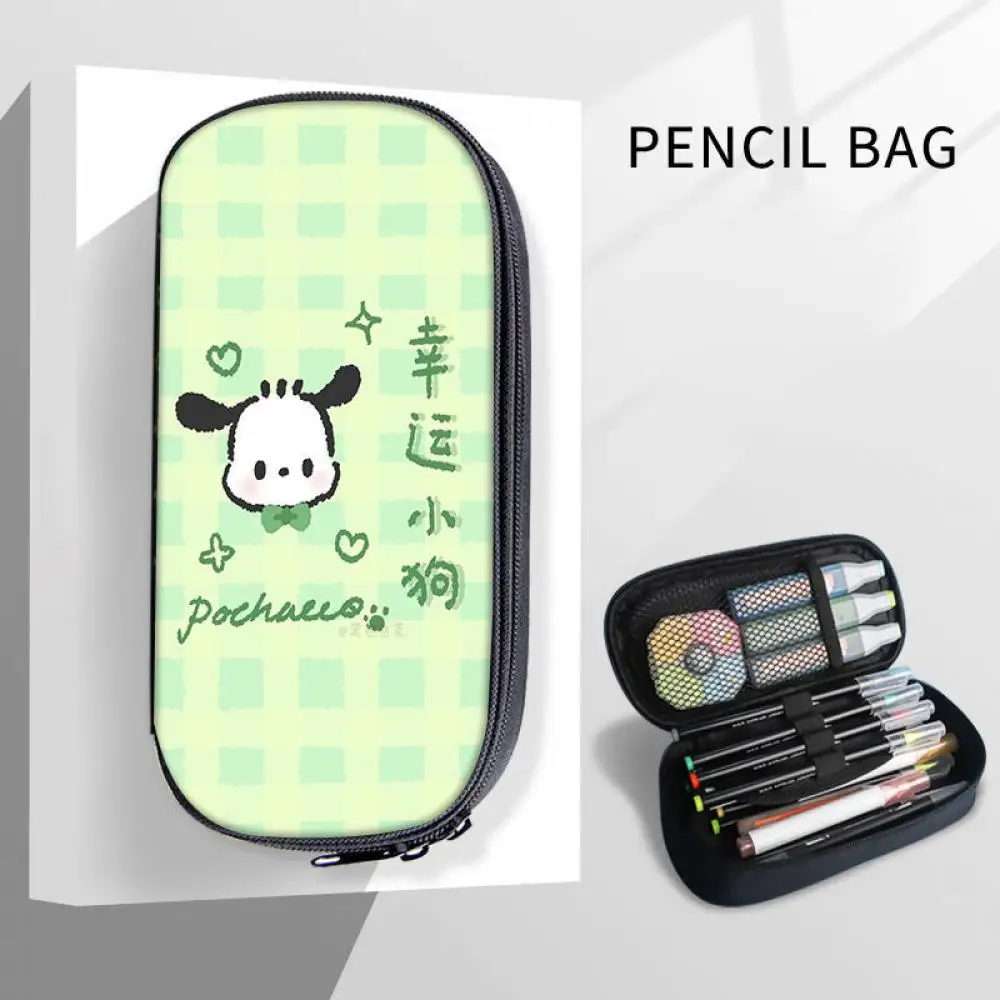 New Pencil Bag Kawaii Anime Pencil Case Pochacco Cartoon Canvas School Office Supplies Stationery High Capacity Child Gifts
New Pencil Bag Kawaii Anime Pencil Case Pochacco Cartoon Canvas School Office Supplies Stationery High Capacity Child Gifts