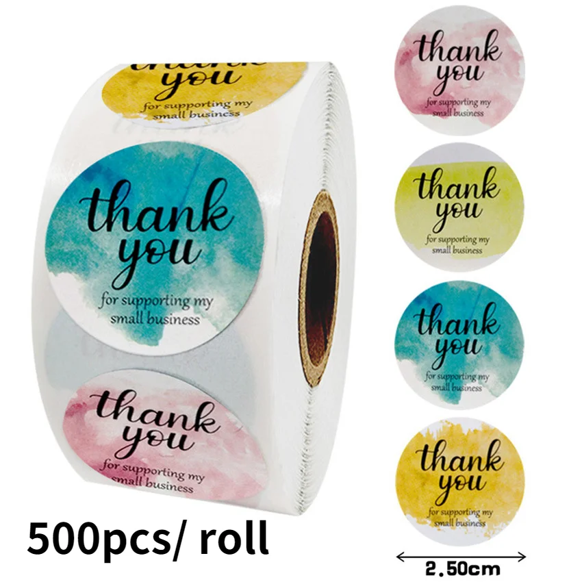 500pcs Watercolor Round Thank You Stickers For Supporting Small Business Seal Labels for Thank you Cards,Wedding Party,Envelopes
500pcs Watercolor Round Thank You Stickers For Supporting Small Business Seal Labels for Thank you Cards,Wedding Party,Envelopes