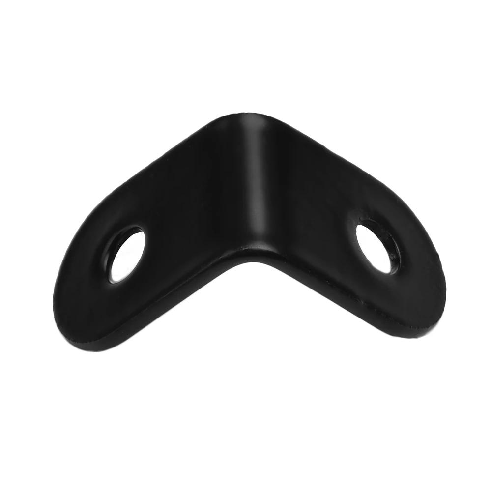 10pcs Black L-Shaped Brackets Stainless Steel Right Angle Bracket Support Iron Wardrobes Cabinet Joint Furniture Hardware
10pcs Black L-Shaped Brackets Stainless Steel Right Angle Bracket Support Iron Wardrobes Cabinet Joint Furniture Hardware
