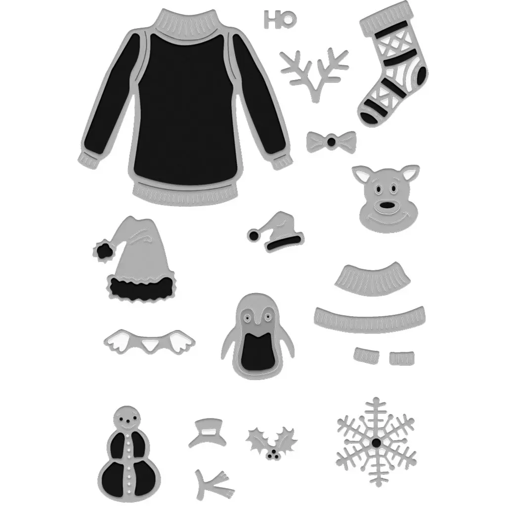Christmas costume Metal Cutting Dies DIY Molds Scrapbooking Paper Making Cuts Crafts Template Handmade Decoration
Christmas costume Metal Cutting Dies DIY Molds Scrapbooking Paper Making Cuts Crafts Template Handmade Decoration