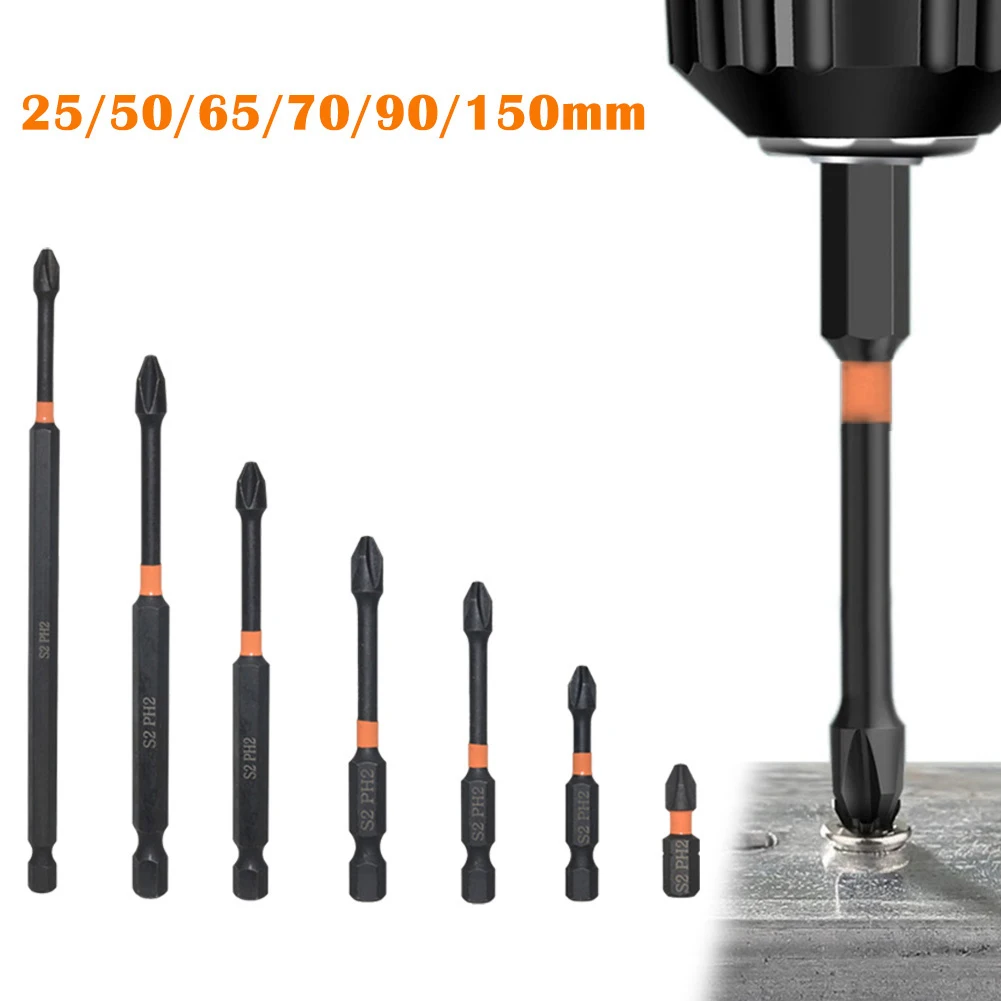 Impact Bit Screwdriver Bit 1pc Alloy Steel Not Easy To Rust PH2 1/4Inch Hex Brand New For Screwdrivers/ Electric
Impact Bit Screwdriver Bit 1pc Alloy Steel Not Easy To Rust PH2 1/4Inch Hex Brand New For Screwdrivers/ Electric