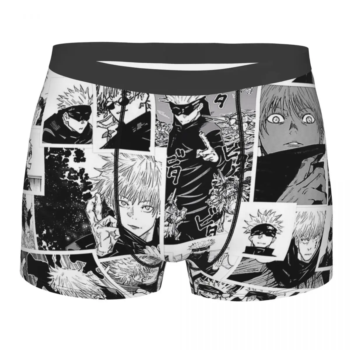 Jujutsu Kaisen Gojo Satoru Collage Underpants Homme Panties Men's Underwear Ventilate Shorts Boxer Briefs
Jujutsu Kaisen Gojo Satoru Collage Underpants Homme Panties Men's Underwear Ventilate Shorts Boxer Briefs