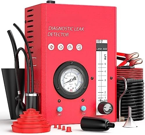 Automotive Smoke Machine with Built-in Air and Pressure Gauge. Professional Vehicle Leak Diagnostic Detector Tools Kit for Leak
Automotive Smoke Machine with Built-in Air and Pressure Gauge. Professional Vehicle Leak Diagnostic Detector Tools Kit for Leak