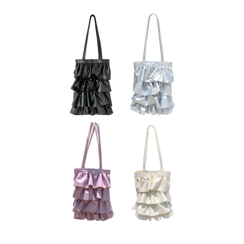 All-matching Handbag for Women Pleated-Wave Shoulder Bag Large Capacity Tote Bag 066F
All-matching Handbag for Women Pleated-Wave Shoulder Bag Large Capacity Tote Bag 066F