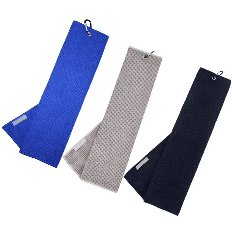 Tri-fold Golf Towel Microfiber Waffle with Carabiner Clip Water Absorption Clean Wiping Towels for Outdoors Sports Running Yoga
Tri-fold Golf Towel Microfiber Waffle with Carabiner Clip Water Absorption Clean Wiping Towels for Outdoors Sports Running Yoga