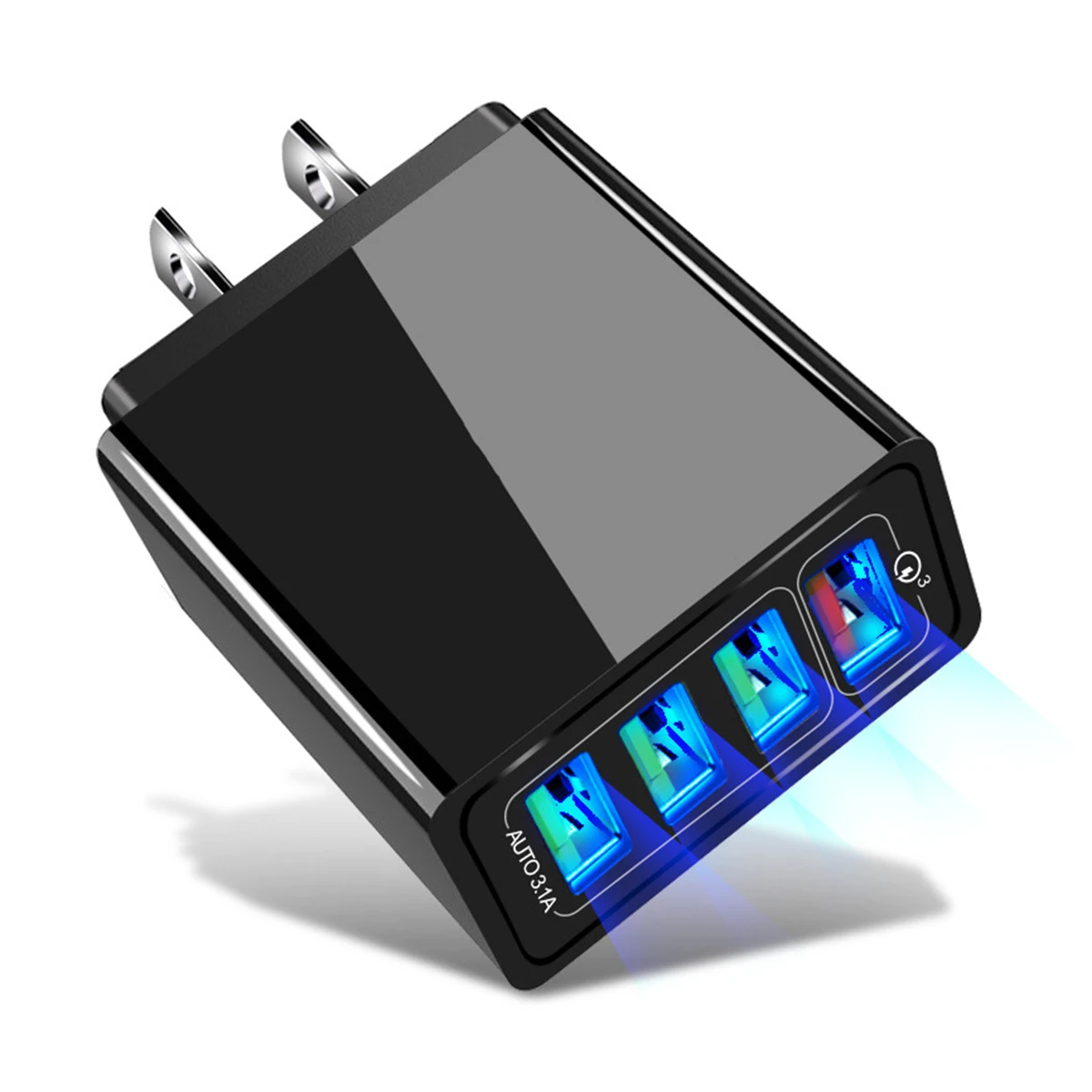 USB Charger 4-port Fast Charge Wall Charger Adapter for Mobile Phone Tablets USB Charger
USB Charger 4-port Fast Charge Wall Charger Adapter for Mobile Phone Tablets USB Charger