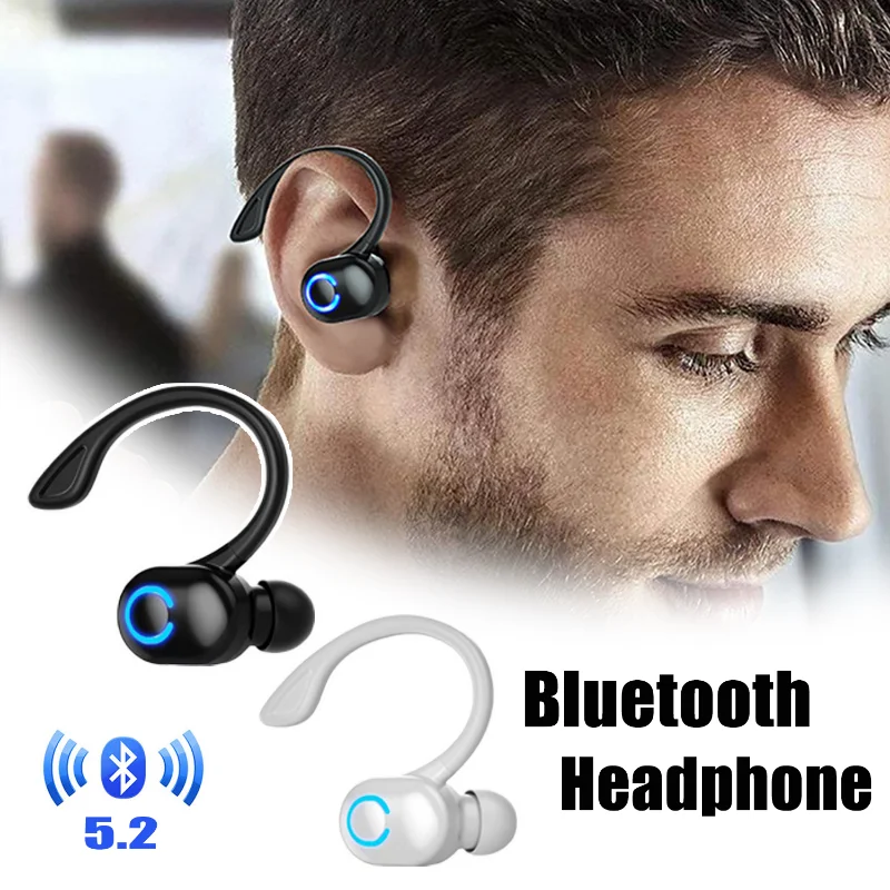 Bluetooth 5.2 бизнес Беспроводные наушники с ушным крючком Мини HIFI бас шумоподавляющие наушники с микрофоном Спортивная игровая гарнитура
Bluetooth 5.2 бизнес Беспроводные наушники с ушным крючком Мини HIFI бас шумоподавляющие наушники с микрофоном Спортивная игровая гарнитура
