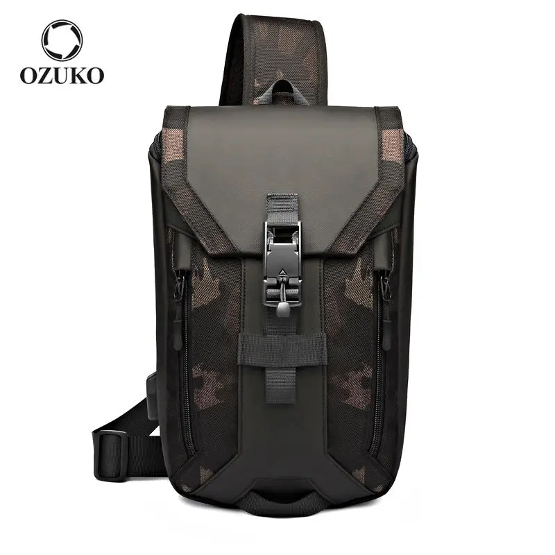 

Crossbody Bag Men Bag Multi-layer High Quality Waterproof Shoulder Bag Male Messenger Bag For Teenagers Men Sling Bags New OZUKO