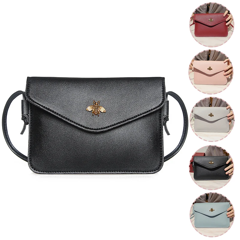 Honeybee Crossbody Bag for Women New Contracted Style PU Small Square Bag Cheap Women's Bag 2022 Trend Solid Sweet Girl
Honeybee Crossbody Bag for Women New Contracted Style PU Small Square Bag Cheap Women's Bag 2022 Trend Solid Sweet Girl