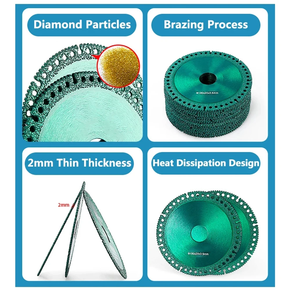 20mm Composite Cutting Piece Green Marble Diamond Disc Saw Blade For Marble Tile Ceramic Manganese Steel Porcelain
20mm Composite Cutting Piece Green Marble Diamond Disc Saw Blade For Marble Tile Ceramic Manganese Steel Porcelain
