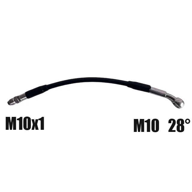 Стальной тормозной шланг AN3 M10x1 Male M10
Стальной тормозной шланг AN3 M10x1 Male M10