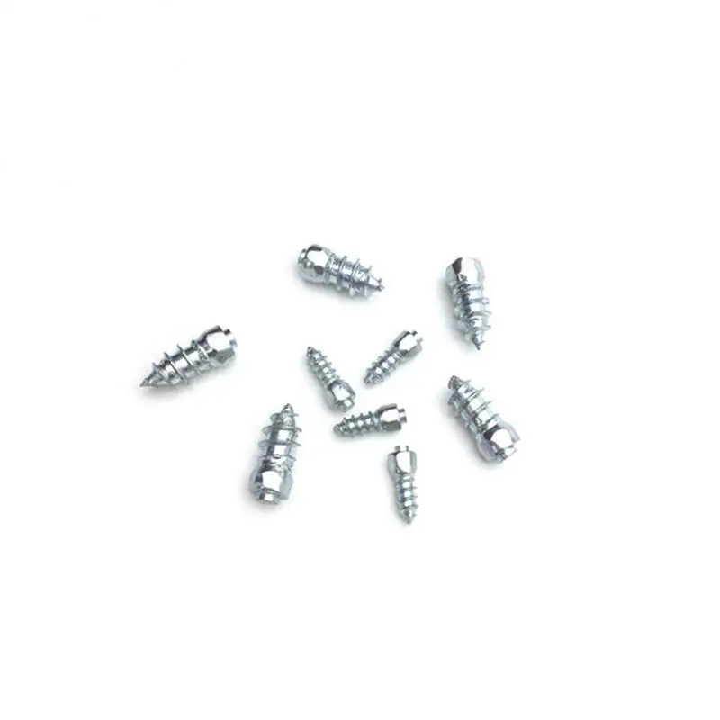 

4*12mm Wear-resistant Tungsten Steel Tire High Hardness Ski-proof Nails Nails Tungsten Carbide Threaded Tire Nails Non-slip