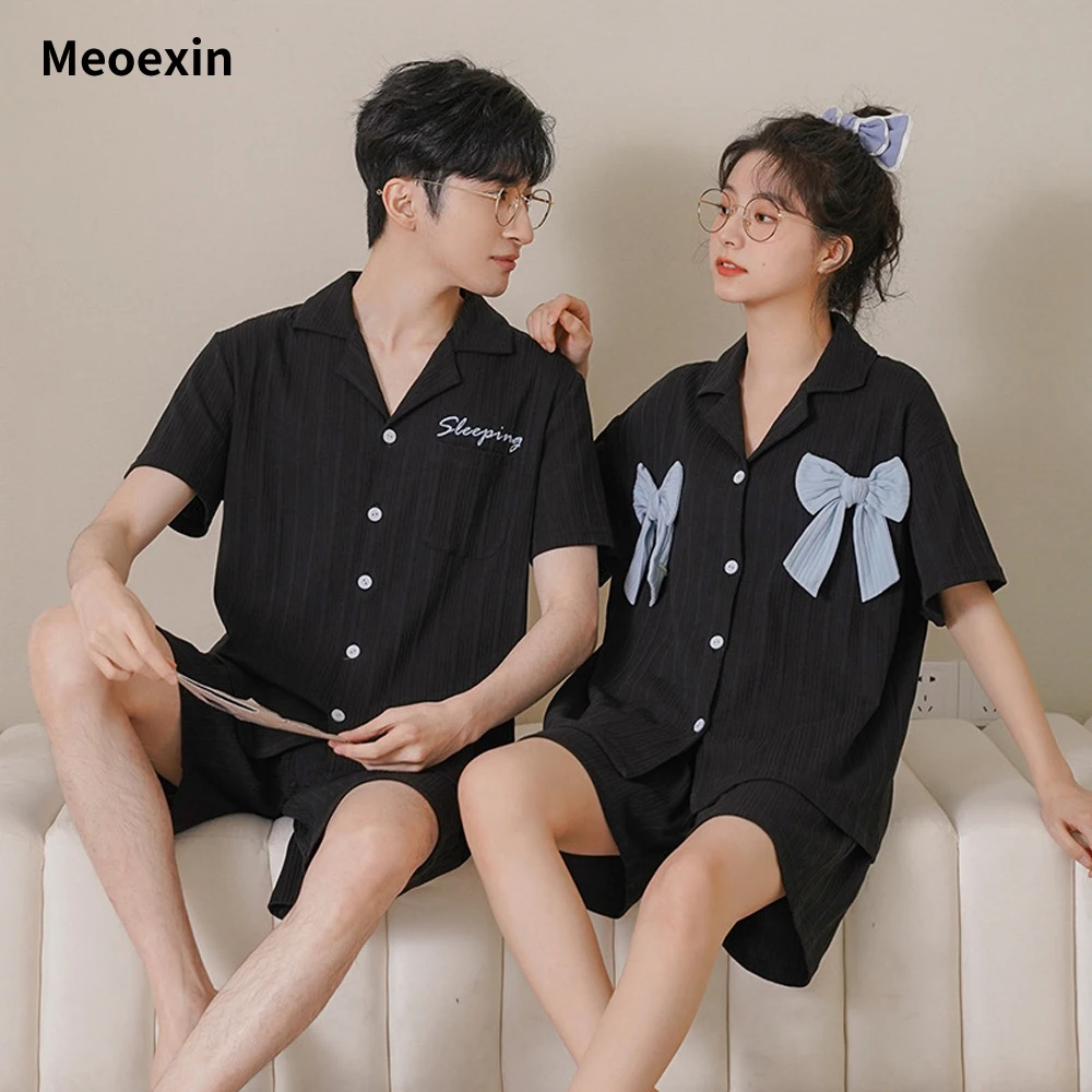 Plus Size Women Men Short Sleeved Shorts Students Couple Pajama Sets Cotton Casual Home Wear Sleep Lounge Can Go Out Lingerie
Plus Size Women Men Short Sleeved Shorts Students Couple Pajama Sets Cotton Casual Home Wear Sleep Lounge Can Go Out Lingerie