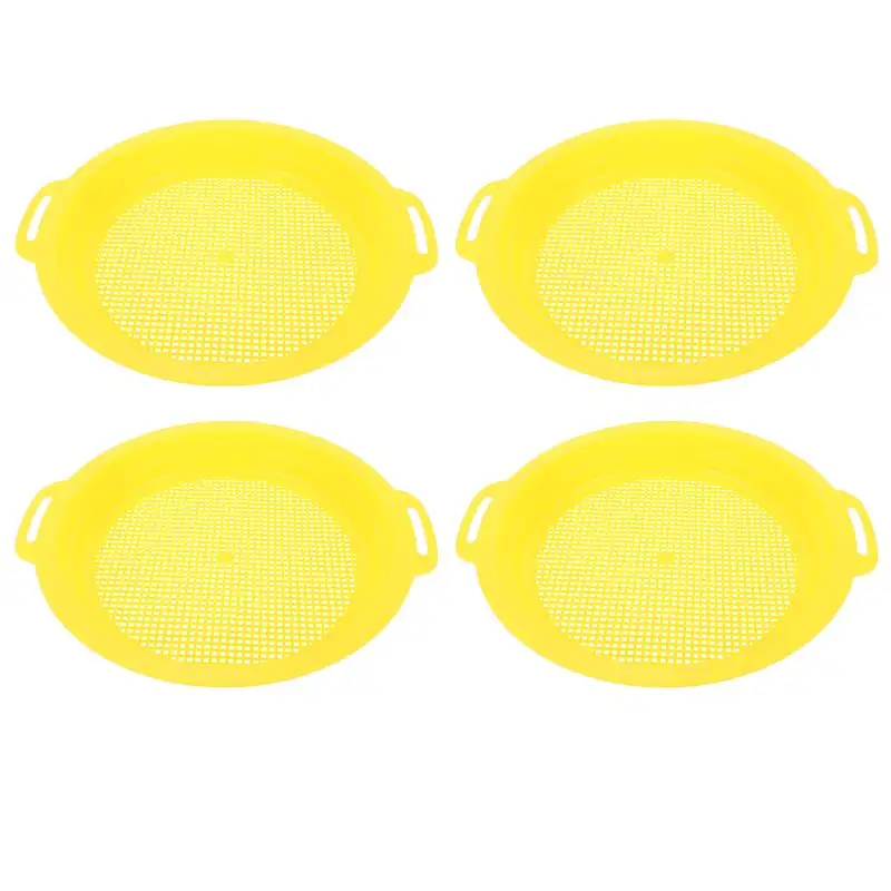 4Pcs Plastic Sand Sifter Toys Children Beach Toys Beach Sand Sieve Toys Stop Sand Sifter Sieves Toy For Sand Beach
4Pcs Plastic Sand Sifter Toys Children Beach Toys Beach Sand Sieve Toys Stop Sand Sifter Sieves Toy For Sand Beach