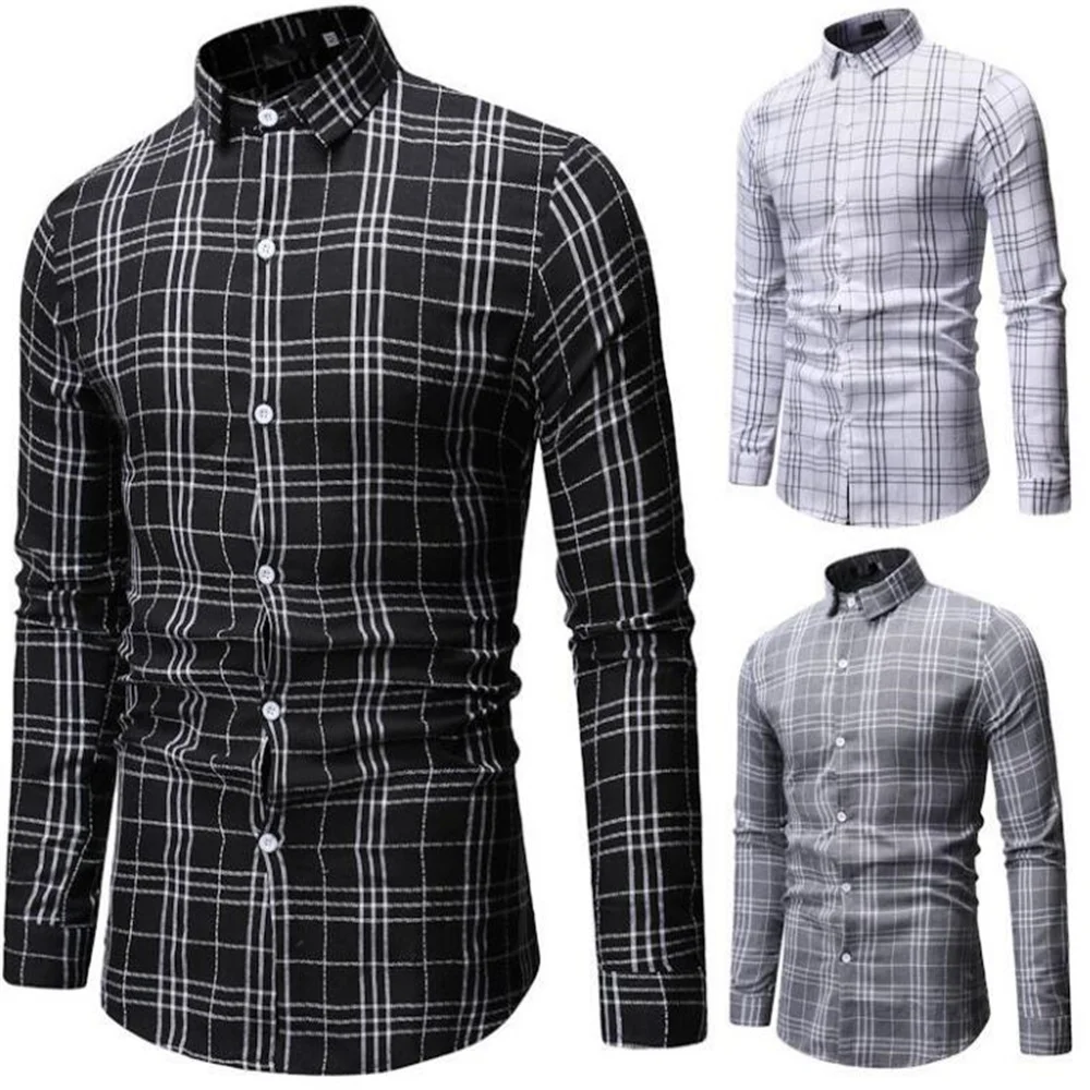 2022 Summer New Plaid Long-Sleeved European-Style Plus Size Shirt Printing Men's Casual Fashion Quick-Drying Breathable Shirt
2022 Summer New Plaid Long-Sleeved European-Style Plus Size Shirt Printing Men's Casual Fashion Quick-Drying Breathable Shirt