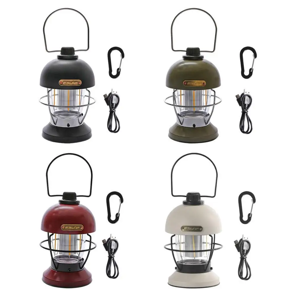 LED For Outdoor Camping Light Hanging Retro Camping Lights Portable Garden Lantern Dimmerable Tent Rechargeable Emergency Lamp
LED For Outdoor Camping Light Hanging Retro Camping Lights Portable Garden Lantern Dimmerable Tent Rechargeable Emergency Lamp