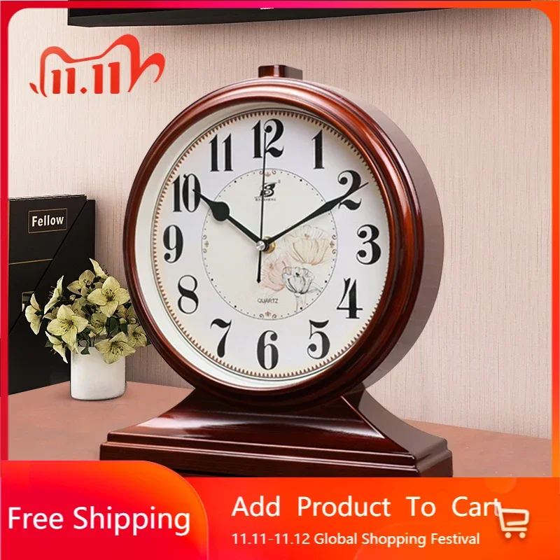 Деревянные настольные часы ZY50TZ в стиле ретро, маленькие светодиодные прикроватные часы для офиса, дома, украшения для дома
Деревянные настольные часы ZY50TZ в стиле ретро, маленькие светодиодные прикроватные часы для офиса, дома, украшения для дома