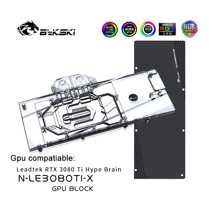 Водяной блок Bykski GPU для Leadtek RTX 3080Ti, гипер-мозговая графическая карта, радиатор с задней пластиной, охладитель VGA, медная фотография
Водяной блок Bykski GPU для Leadtek RTX 3080Ti, гипер-мозговая графическая карта, радиатор с задней пластиной, охладитель VGA, медная фотография