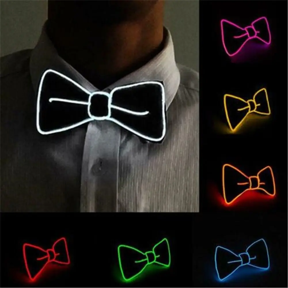 Clothes Decoration Flashing Dance Christmas Party Decoration Luminous Necktie Light Up LED Bow Tie
Clothes Decoration Flashing Dance Christmas Party Decoration Luminous Necktie Light Up LED Bow Tie