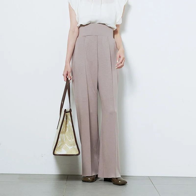 Spring New Arrivals Loose Casua Trousers High Elastic Waist Solid Knit Wide Leg Pants Japan Style Tide All Match Pantalones
Spring New Arrivals Loose Casua Trousers High Elastic Waist Solid Knit Wide Leg Pants Japan Style Tide All Match Pantalones
