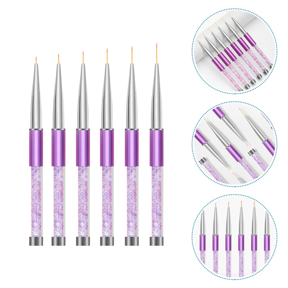 Nail Pen Brush Brushespainting Nails Design Liner Supplies Manicure Line Painted Pens
Nail Pen Brush Brushespainting Nails Design Liner Supplies Manicure Line Painted Pens