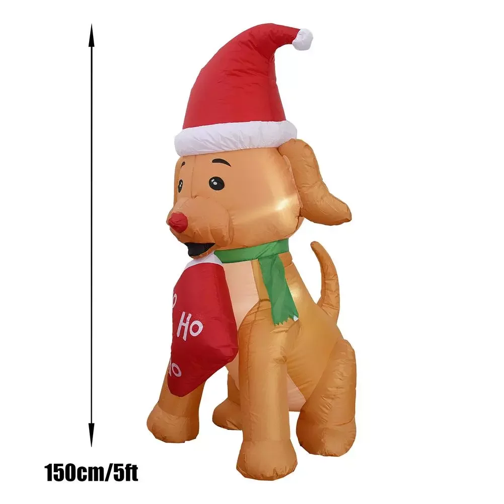 2022 Dog Inflatable Toys With LED Light Christmas Holiday New Year Yard Lawn Party Decoration Supplies
2022 Dog Inflatable Toys With LED Light Christmas Holiday New Year Yard Lawn Party Decoration Supplies