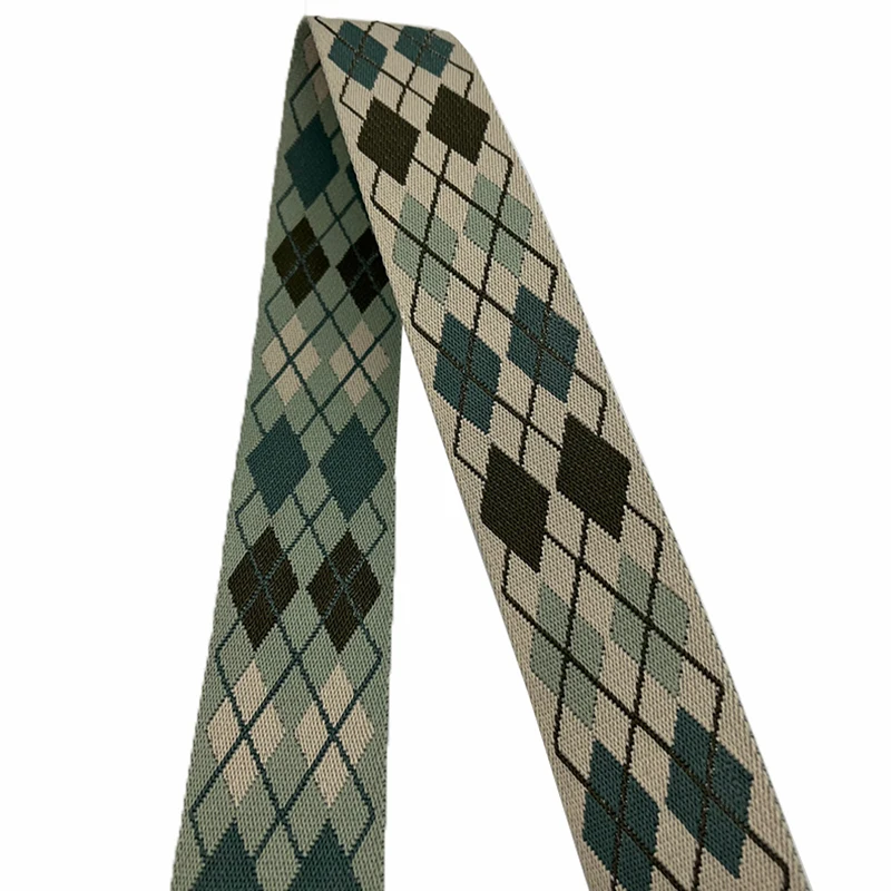 New Design 2 Inch Polyester Jacquard Webbing Strap For Bag 50MM Pattern Hot Sale Italy
New Design 2 Inch Polyester Jacquard Webbing Strap For Bag 50MM Pattern Hot Sale Italy