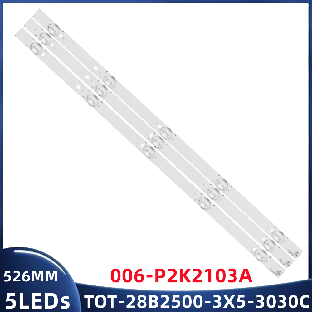 150Pc/Set LED Backlight Strip For TCL H28V9900 H28VPP00 4C-LB280T-YH1 4C-LB280T-YH2TOT-28B2550-3030C-5S1P 006-P2K2071A Ph28b25dg
150Pc/Set LED Backlight Strip For TCL H28V9900 H28VPP00 4C-LB280T-YH1 4C-LB280T-YH2TOT-28B2550-3030C-5S1P 006-P2K2071A Ph28b25dg