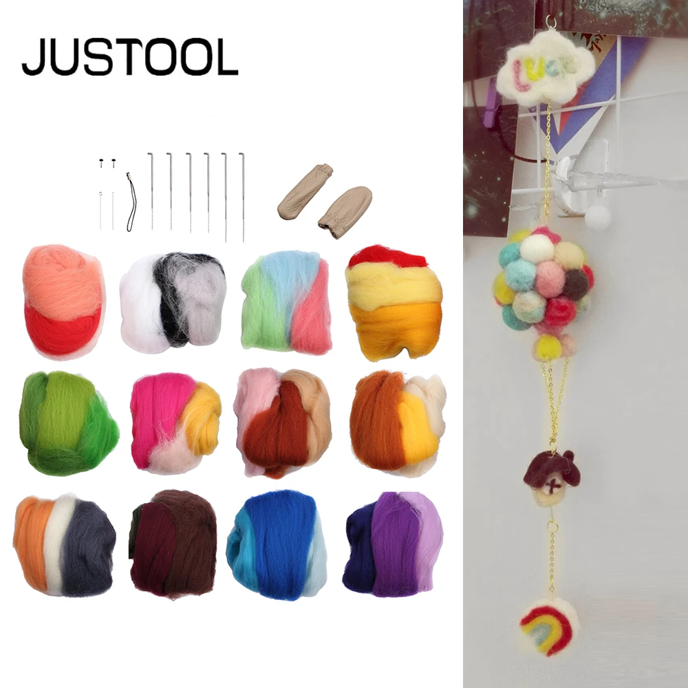 JUSTOOL 36 цветные шерстяные иглы для ручного спиннинга, рандомные + иглы для валяния, Стартовые наборы для спиннинга, творчества, творчества
JUSTOOL 36 цветные шерстяные иглы для ручного спиннинга, рандомные + иглы для валяния, Стартовые наборы для спиннинга, творчества, творчества