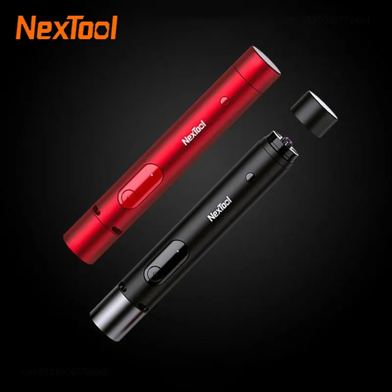 

Xiaomi NexTool Emergency Self-defense Flashlight Electric Torch Arc Self-defense Sound Light Alarm Safety Survival Flashlight