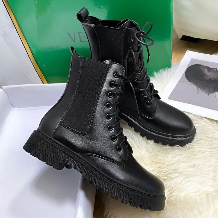 Round Toe Lolita Boots Women Lace Up Booties Women Shoes Autumn Luxury Designer Ankle Boots Black Shoes Woman Botas De Mujer
Round Toe Lolita Boots Women Lace Up Booties Women Shoes Autumn Luxury Designer Ankle Boots Black Shoes Woman Botas De Mujer