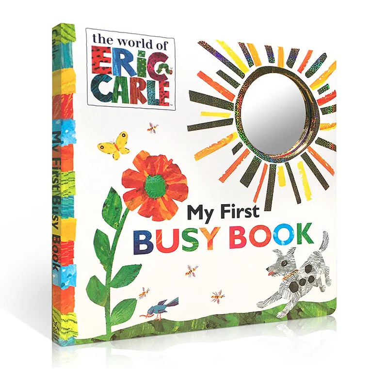 Эрик Карл, моя первая занятая книжка, английские книги для раннего развития детей 
Эрик Карл, моя первая занятая книжка, английские книги для раннего развития детей