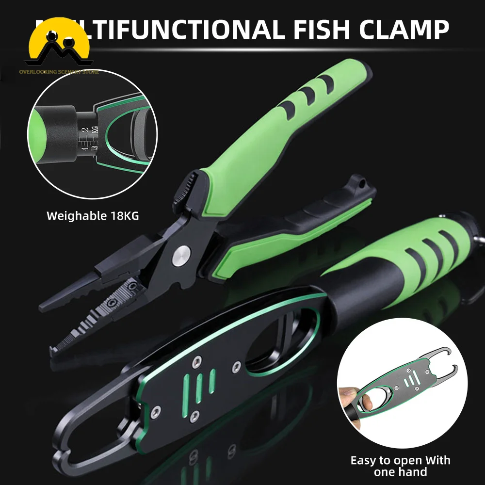 Aluminum Alloy Fishing Pliers Grip Set Split Ring Cutters Line Hook Recover Fishing Tackle High Quality Fishing Tool
Aluminum Alloy Fishing Pliers Grip Set Split Ring Cutters Line Hook Recover Fishing Tackle High Quality Fishing Tool