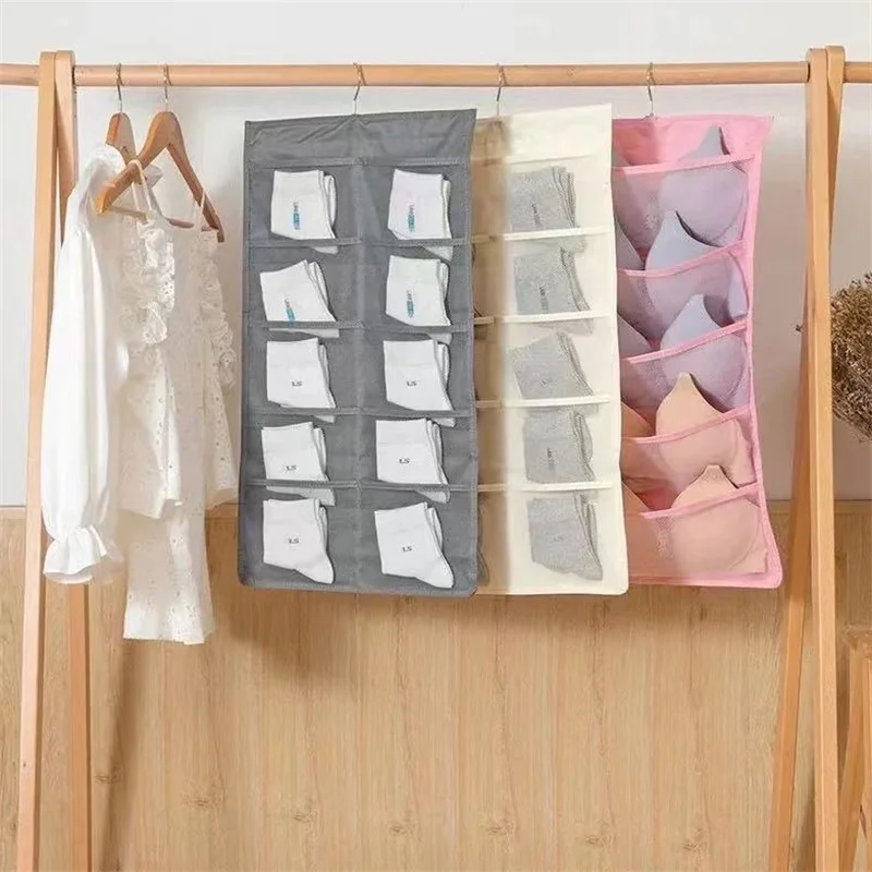 Underwear Storage Bag Non-woven Hanging Bag Double-sided Hanging Storage Bag Household Multifunctional Sundries Organizer
Underwear Storage Bag Non-woven Hanging Bag Double-sided Hanging Storage Bag Household Multifunctional Sundries Organizer