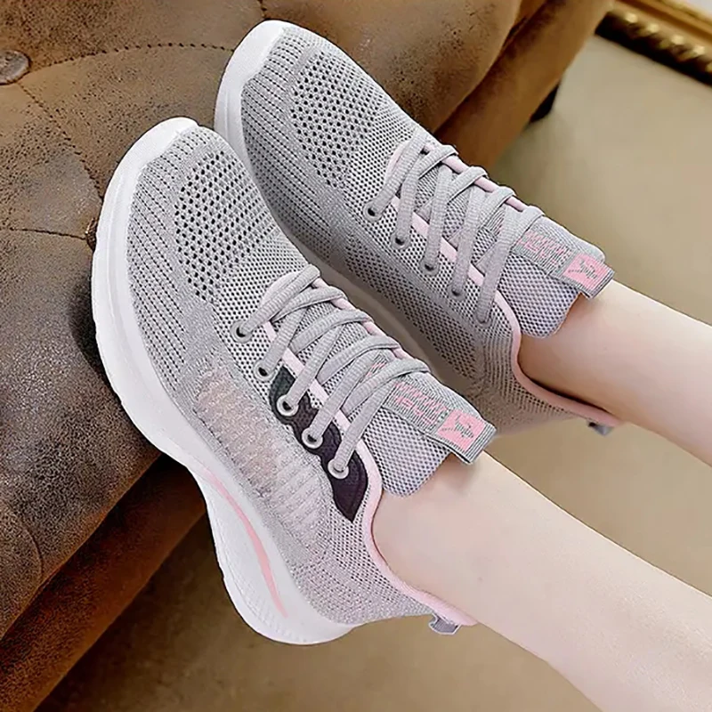 Women Casual Shoes Ladies Sport Shoes Breathable Walking Mesh Flat Shoes Woman White Sneakers Women Tenis Feminino Female Shoes
Women Casual Shoes Ladies Sport Shoes Breathable Walking Mesh Flat Shoes Woman White Sneakers Women Tenis Feminino Female Shoes