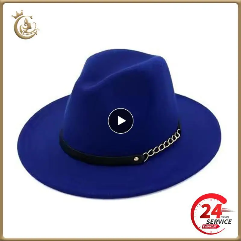 1~10PCS Easy To Store Panama Hat Comfortable To Wear Classic Felt Jazz Hat Monochrome Simple Fashion Party Official Hat Hats
1~10PCS Easy To Store Panama Hat Comfortable To Wear Classic Felt Jazz Hat Monochrome Simple Fashion Party Official Hat Hats